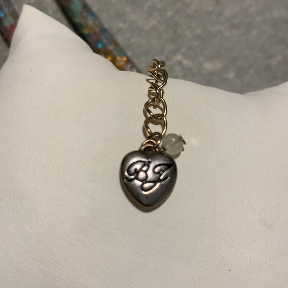 Betsy Johnson mesh crystal bow necklace - Picture 4 of 6